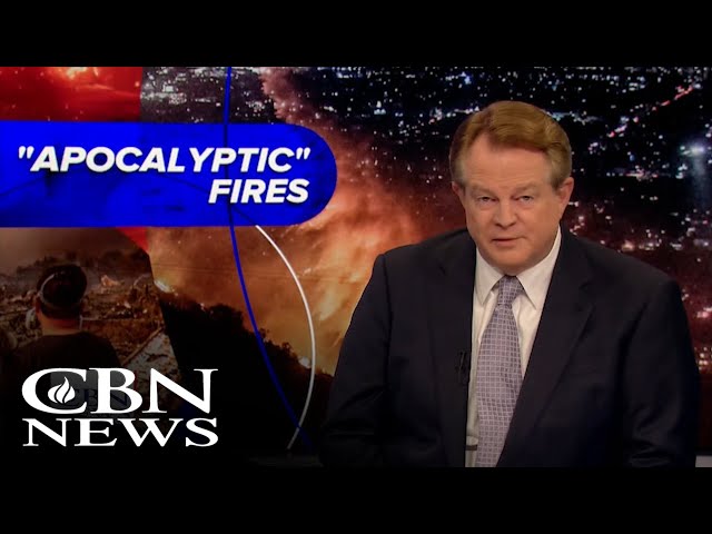 ⁣Fires Rage in L.A. | News on The 700 Club - January 9, 2025