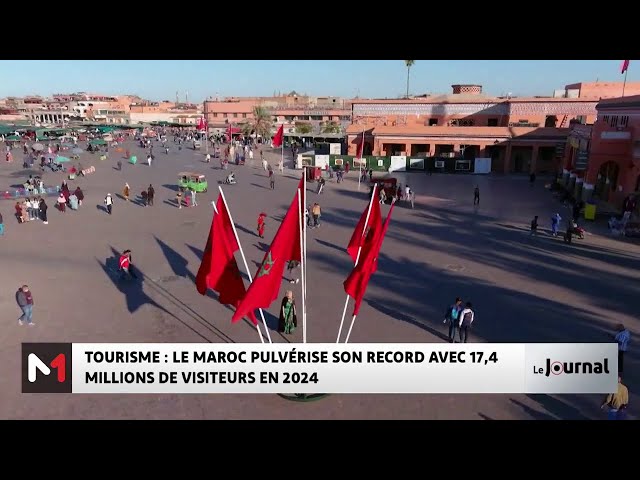 ⁣Nouveau chiffre record pour le tourisme au Maroc