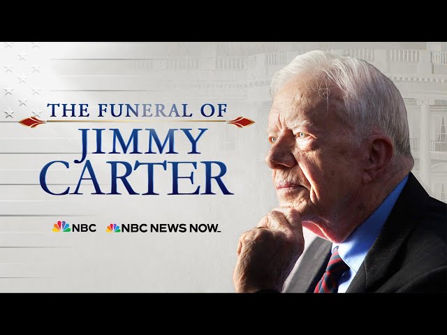 ⁣LIVE: The funeral of Jimmy Carter | NBC News