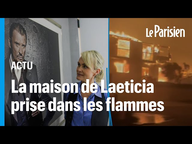 ⁣Laeticia Hallyday « dévastée » par la destruction de sa villa dans les incendies californiens