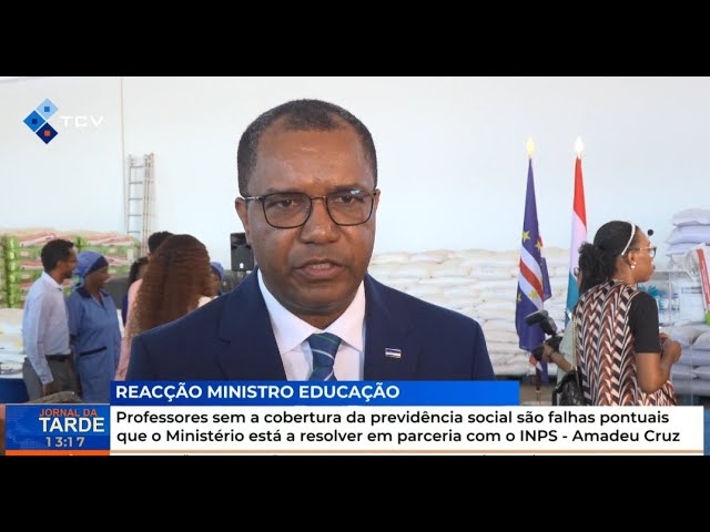 ⁣Professores sem cobertura da previdência social são falhas pontuais que o Ministério está a resolver