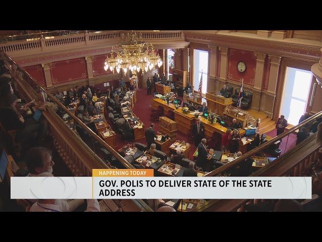 ⁣Colorado Gov. Jared Polis set to give State of the State Address