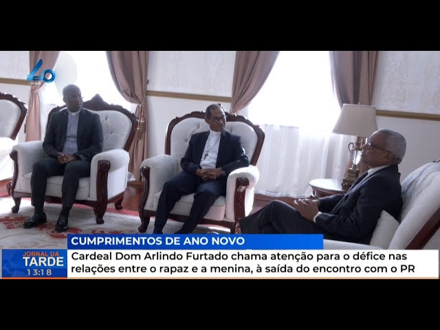 ⁣Cardeal Dom Arlindo Furtado chama atenção para o défice nas relações entre o rapaz e a menina