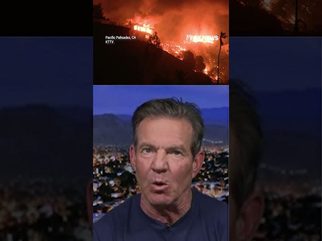 ⁣Actor Dennis Quaid criticizes LA mayor for response to wildfires