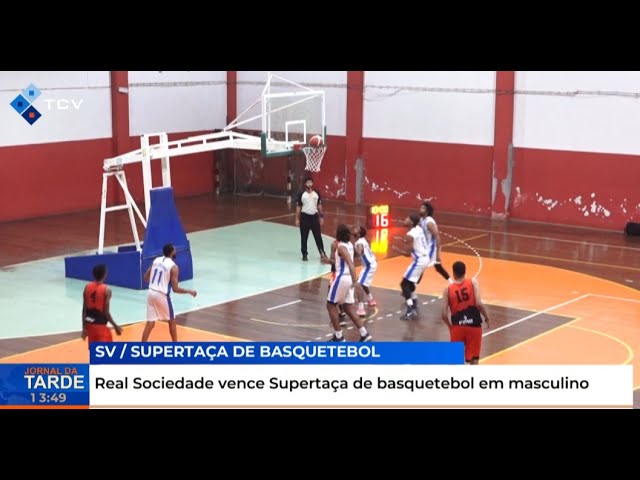 ⁣Real Sociedade vence Supertaça de basquetebol em masculino