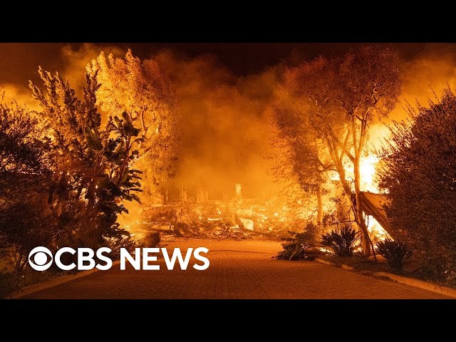 ⁣Officials provide update as wildfires scorch Los Angeles area | full video