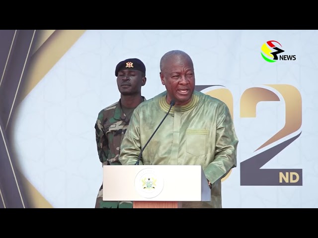 ⁣We will sustain and enhance the Free SHS policy - President John Dramani Mahama