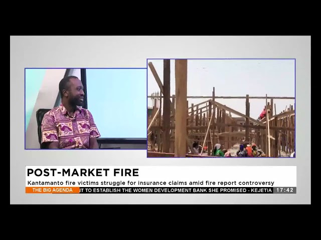 ⁣Post Market: Kantamanto fire victims struggle for insurance claims amid fire report controversy