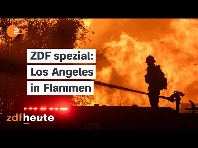 ⁣Feuerwehrleute in Kalifornien kämpfen gegen das Inferno | ZDF spezial