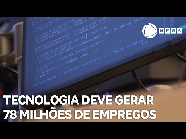 ⁣Tecnologia deve gerar 78 milhões de empregos até 2030