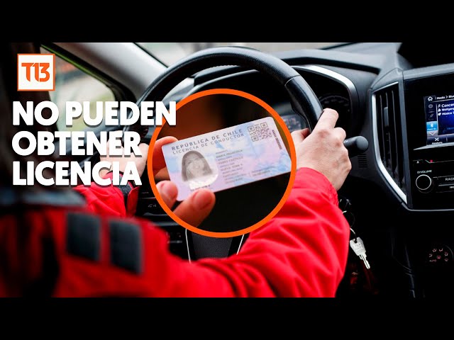 ⁣Estas son las personas que no pueden renovar u obtener licencia de conducir en Chile