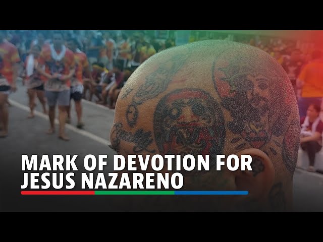 ⁣Mark of devotion for Jesus Nazareno | ABS-CBN News