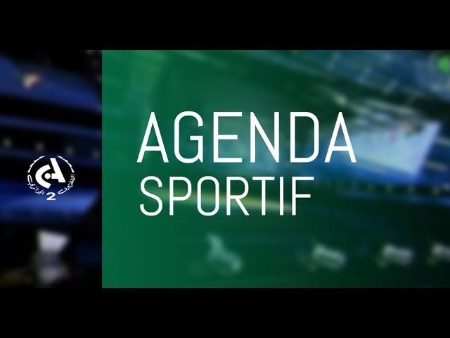 ⁣Agenda sportif  l  09-01-2025