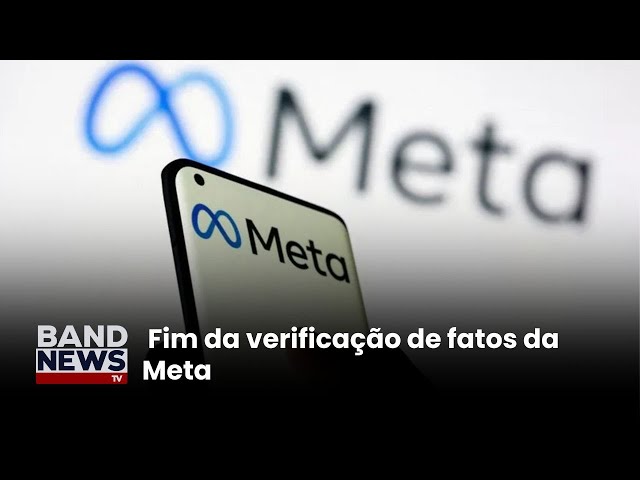 ⁣Meta encerra checagem de fatos no Instagram e Facebook | BandNewsTV