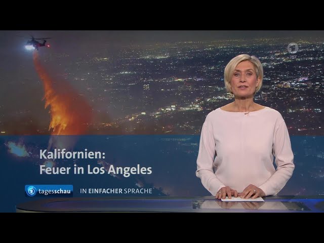 ⁣tagesschau in Einfacher Sprache 19:00 Uhr, 09.01.2025