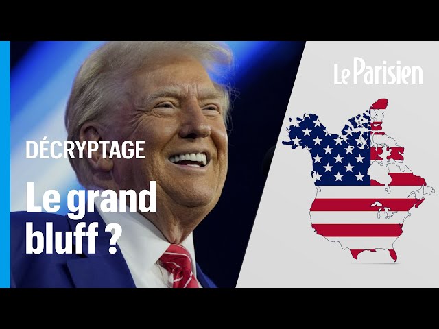 ⁣Canada, Groenland, Panama … À quoi joue Donald Trump ?