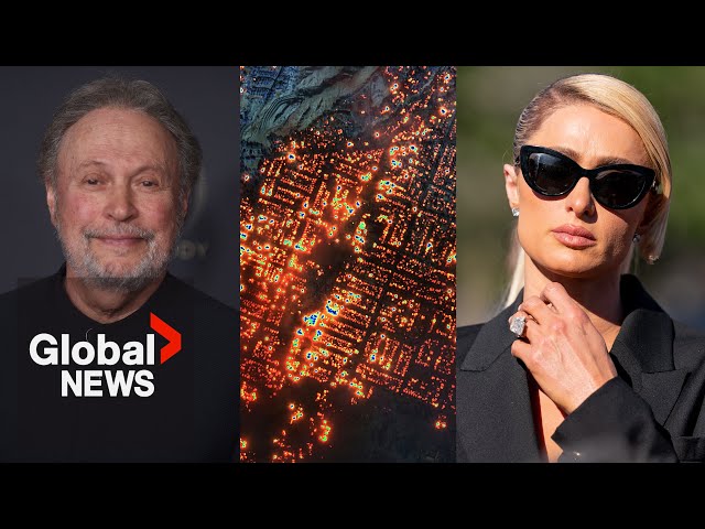 ⁣LA wildfires: Paris Hilton, Billy Crystal and other celebs lose homes in the Hollywood Hills