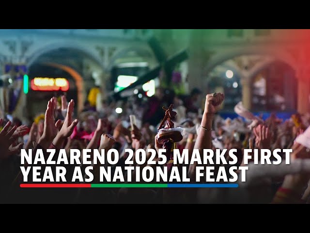 ⁣Nazareno 2025 marks first year as national feast day