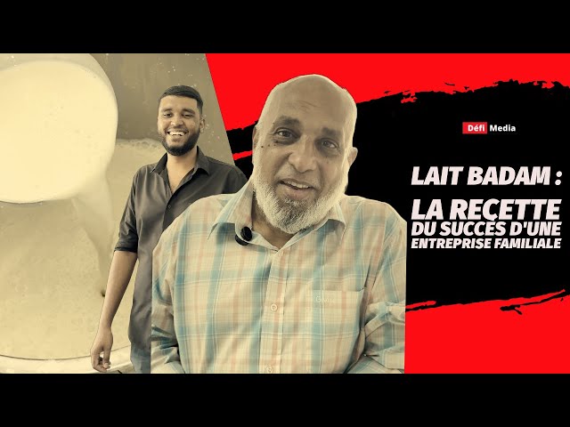 ⁣Lait badam : la recette du succès d'une entreprise familiale