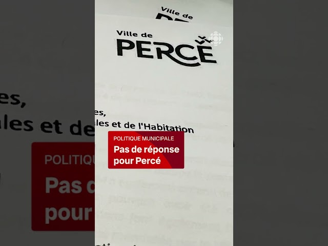 ⁣Un plaidoyer sans suite pour Percé - Vidéojournal Gaspésie–Îles-de-la-Madeleine