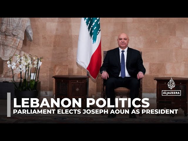 ⁣Lebanon parliament elects army chief Joseph Aoun as president