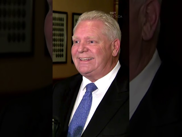 ⁣Ontario Premier Doug Ford uninjured in Highway 401 collision