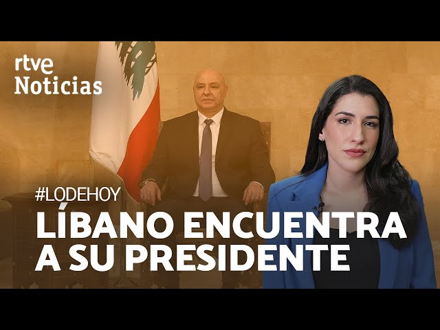 ⁣JOSEPH AOUN: Nuevo PRESIDENTE del LÍBANO tras DOS AÑOS de VACÍO, promete RECONSTRUIR el PAÍS | RTVE