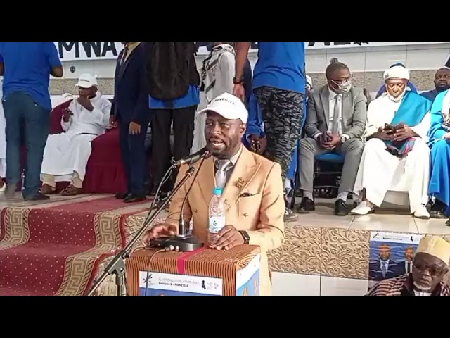 ⁣Élections législatives 2025 , meeting de docteur DANIEL ALI BANDAR à MKAZI BAMBAO