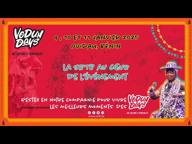 ⁣[DIRECT ]: 1er CONCERT VODUN DAYS 2025 DU 09 JANVIER