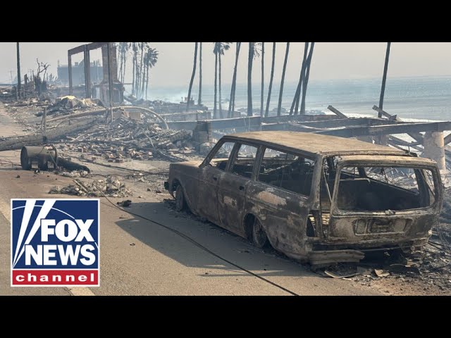 ⁣Aerial footage reveals devastation in LA neighborhoods