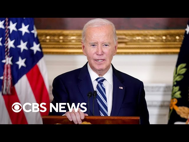 ⁣Biden discusses federal response to wildfires burning in Los Angeles County | full video