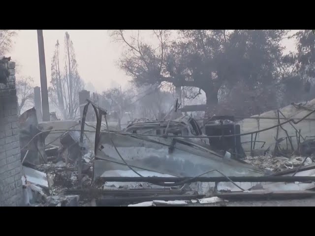 ⁣'Apocalyptic': Deadly LA blazes reduce entire blocks to rubble