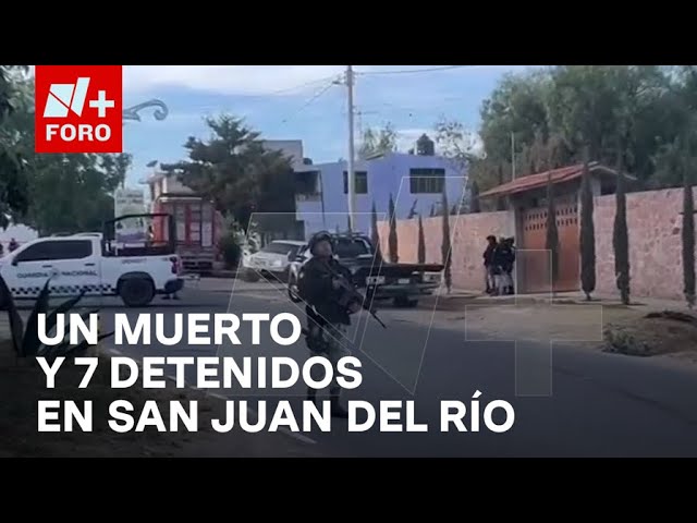 ⁣Enfrentamiento en San Juan del Río deja un muerto - Expreso de la Mañana