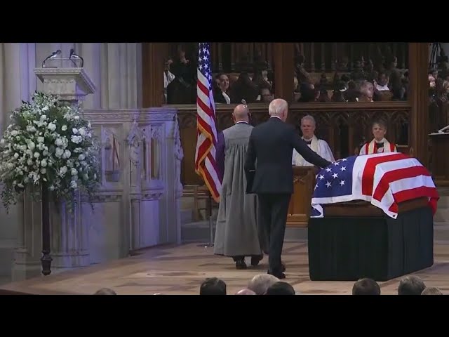 ⁣America says goodbye to President Jimmy Carter