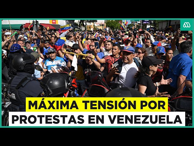 ⁣Máxima tensión en Venezuela: Preocupación por paradero de María Corina Machado