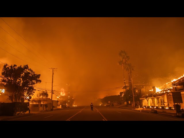 ⁣‘Lost everything’: Kamala Harris says LA residents have 'nowhere to go'