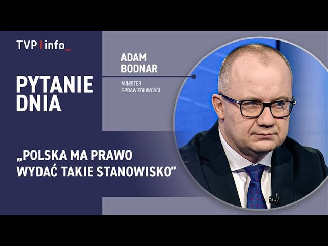 ⁣„Polska ma prawo”. Bodnar o Netanjahu... i Ziobrze na celowniku | PYTANIE DNIA