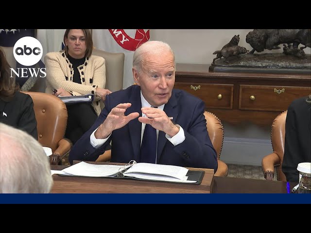 ⁣President Biden says federal government would cover all disaster response costs for fires