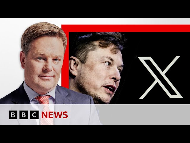 ⁣Elon Musk hosts German far-right leader on X | BBC News