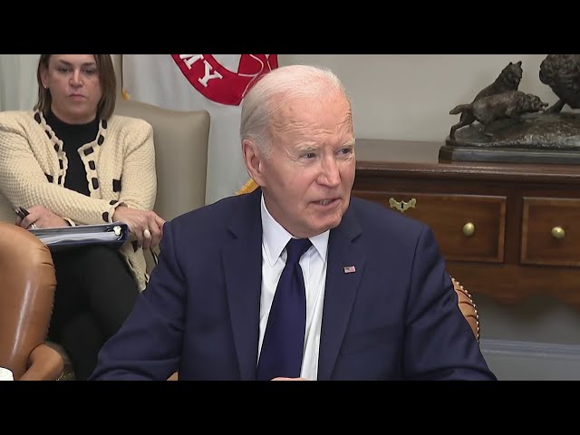 ⁣'The devastation is catastrophic': Biden speaks on wildfires in Southern California