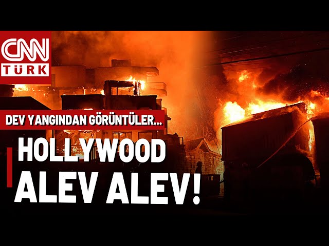 ⁣HOLLYWOOD YANIYOR! ABD'deki Feci Yangın Söndürülemiyor, Şüphe ve İddialar Ne? | Gece Görüşü