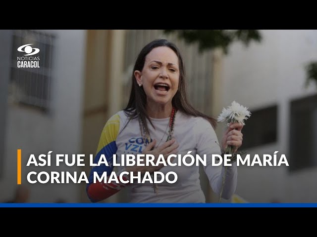 ⁣Confirman que María Corina Machado está libre tras asedio a su caravana en Venezuela: EN VIVO