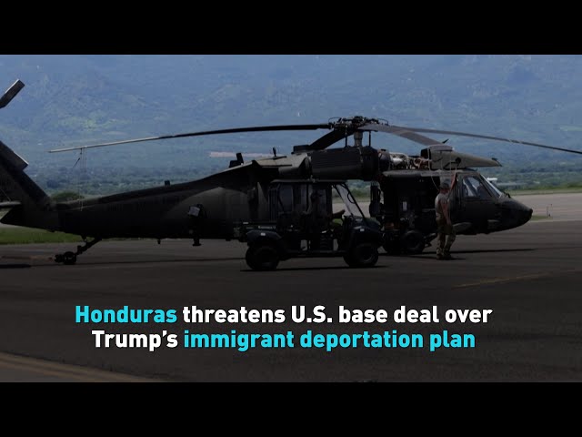 ⁣Honduras threatens U.S. base deal over Trump’s immigrant deportation plan