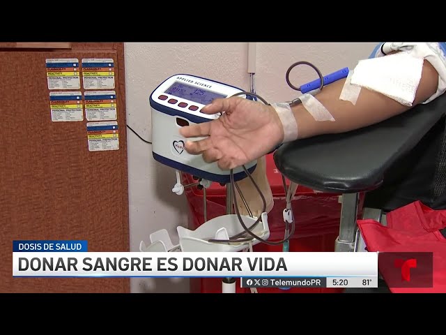 ⁣En precario los abastos de sangre en la isla