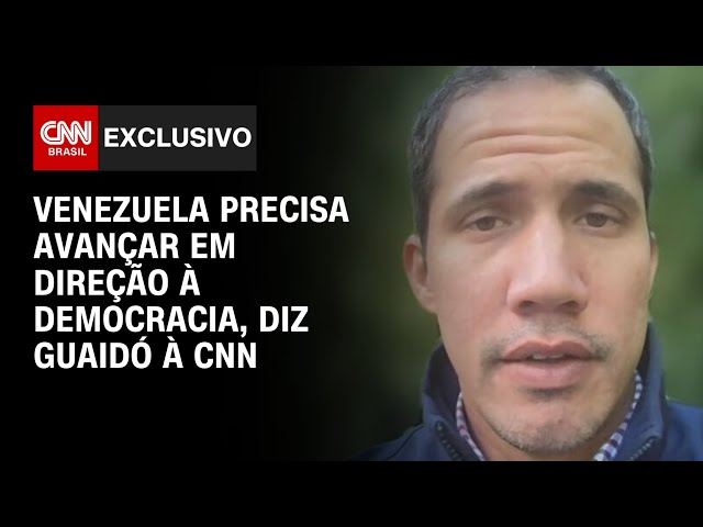 ⁣Venezuela precisa avançar em direção à democracia, diz Guaidó à CNN | CNN 360º