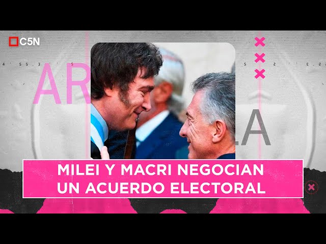 ⁣MILEI y MACRI NEGOCIAN un ACUERDO ELECTORAL