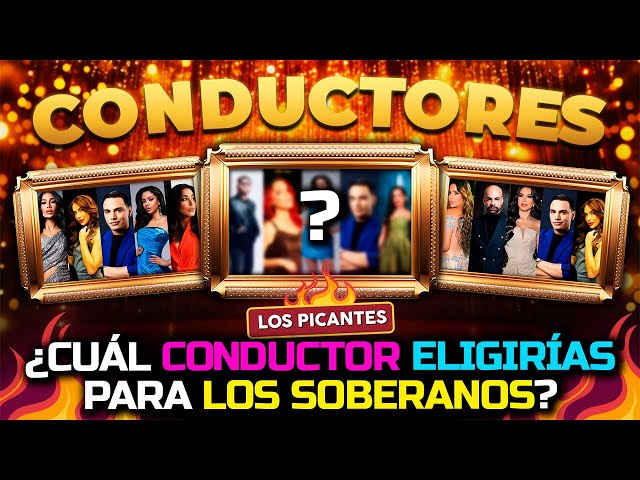 ⁣Conductores ideales para los Premios Soberano ¿A quién elegirías? | Vive el Espectáculo