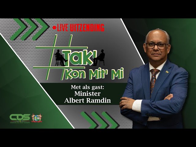 ⁣TAK' KON MIT' MI MET ALS GAST MINISTER ALBERT RAMDIN 10-01-2025