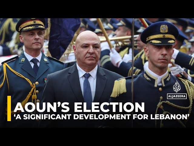 ⁣Joseph Aoun's election marks a new chapter for Lebanon: Analysis