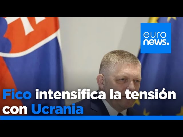 ⁣Eslovaquia intensifica la retórica contra Zelenski en plena disputa por el tránsito de gas ruso